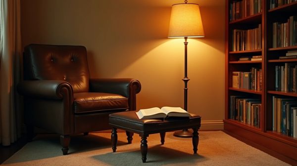 Crear un rincón de lectura en casa: espacio, silla y luz